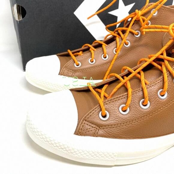 💖MEGA SALE💖Converse Chuck Taylor AS High Leather 163337C Women’s Skate Tan - Picture 6 of 16